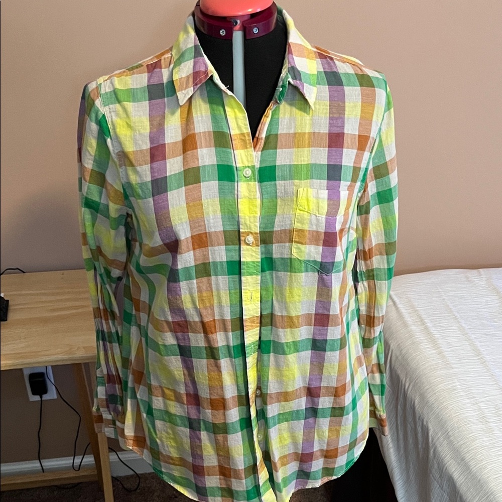 Multicolor Plaid Women’s Shirt